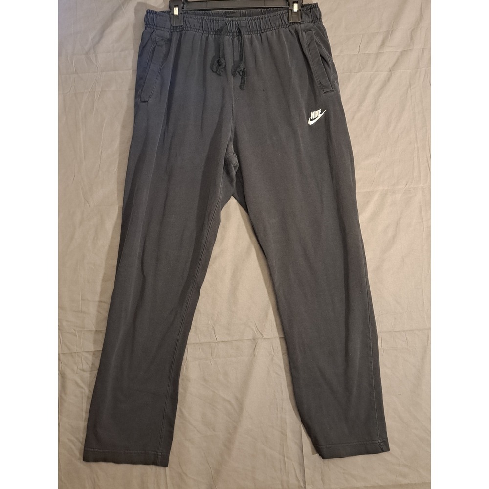 Vintage Nike Black Tag Sportswear Club Sweatpants Mens Size Large Black